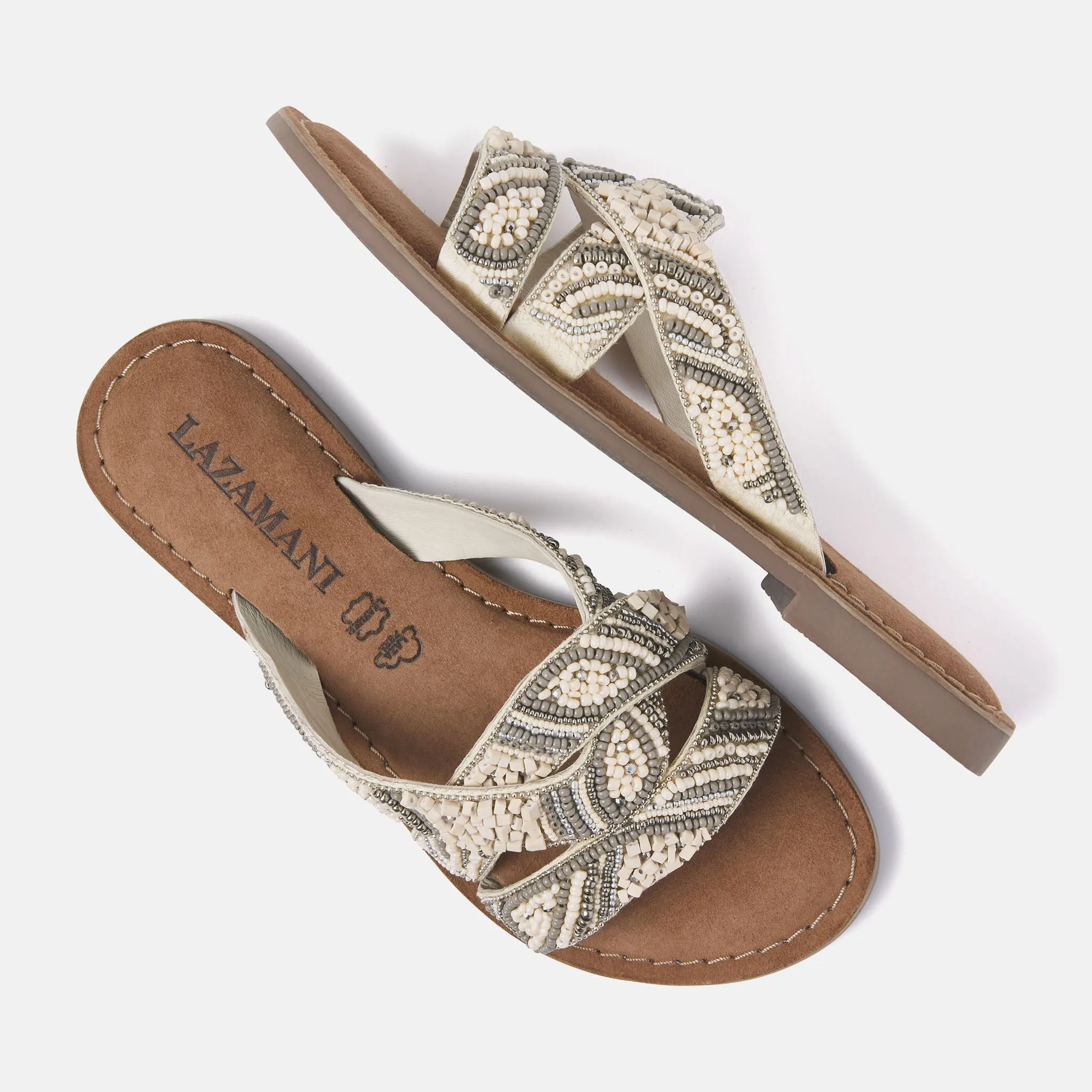 Dames Slippers 75.337 Beige sold by Lazmani product image thumbnail 4