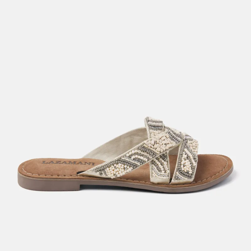 Dames Slippers 75.337 Beige sold by Lazmani