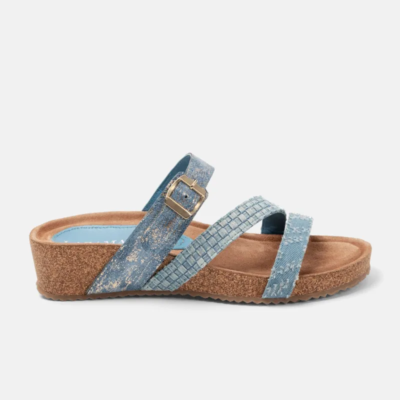 Diega Dames Slippers Denim sold by Lazmani
