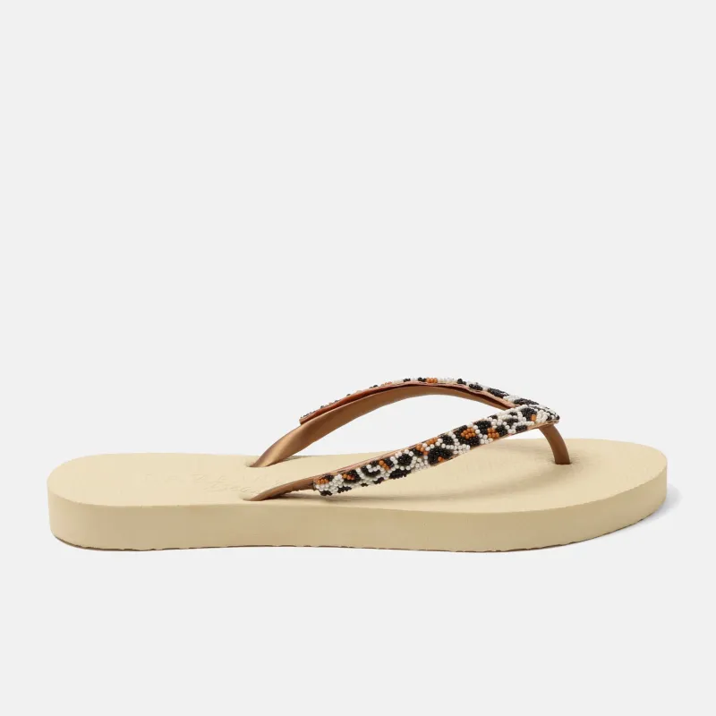Lanzarote Beach Dames Slippers Dalmation sold by Lazmani