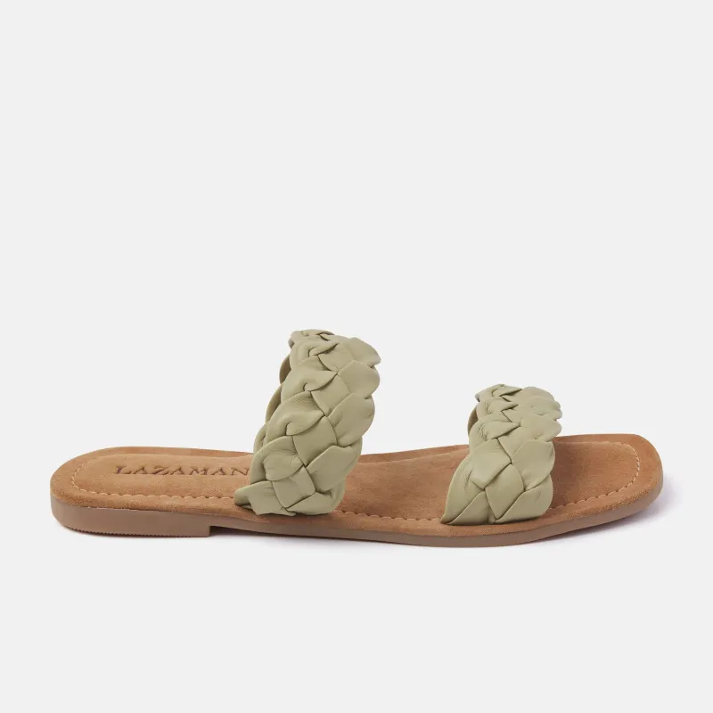 Dames Slippers 33.501 Green sold by Lazmani