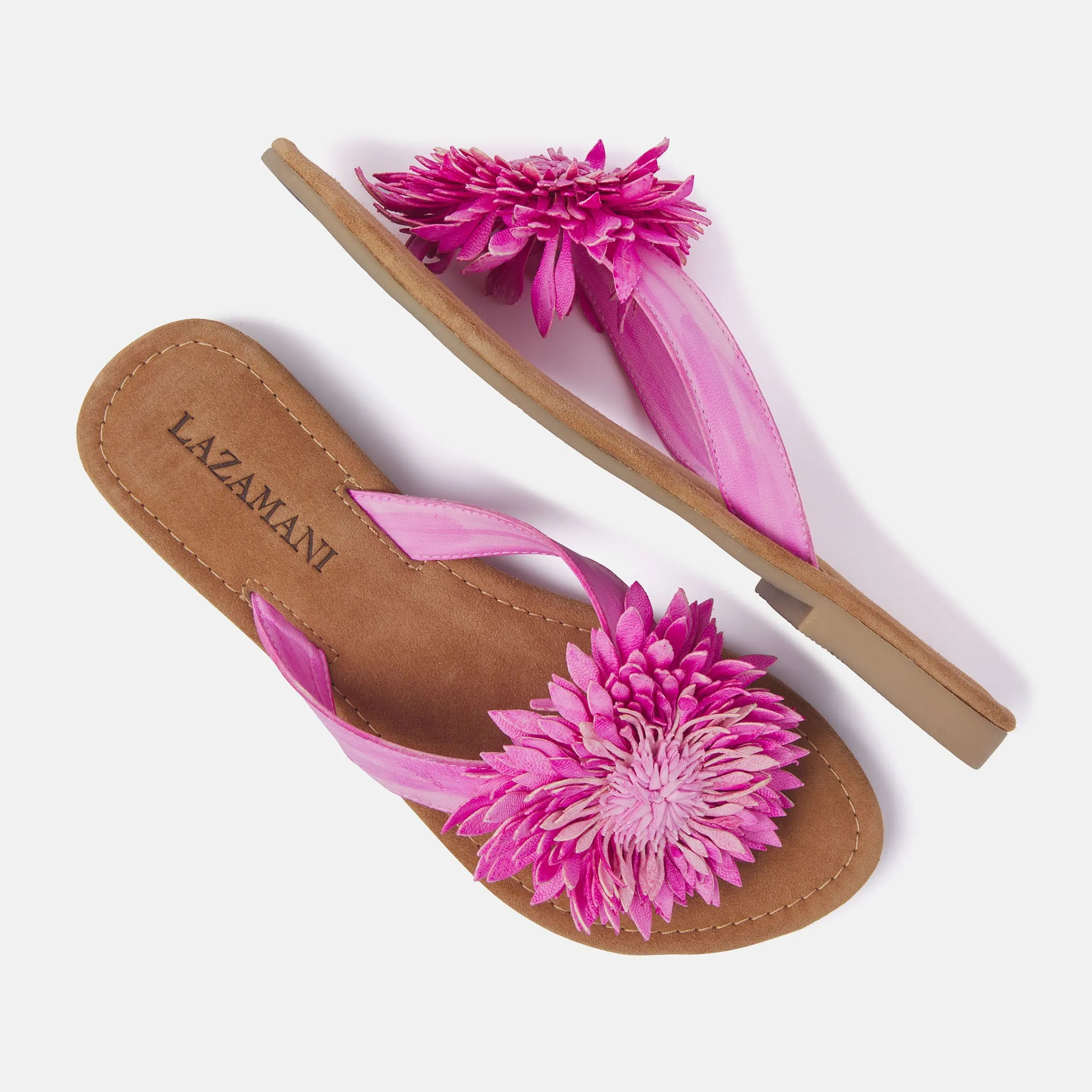 Dames Slippers 33.506 Fuxia Flower sold by Lazmani product image thumbnail 4