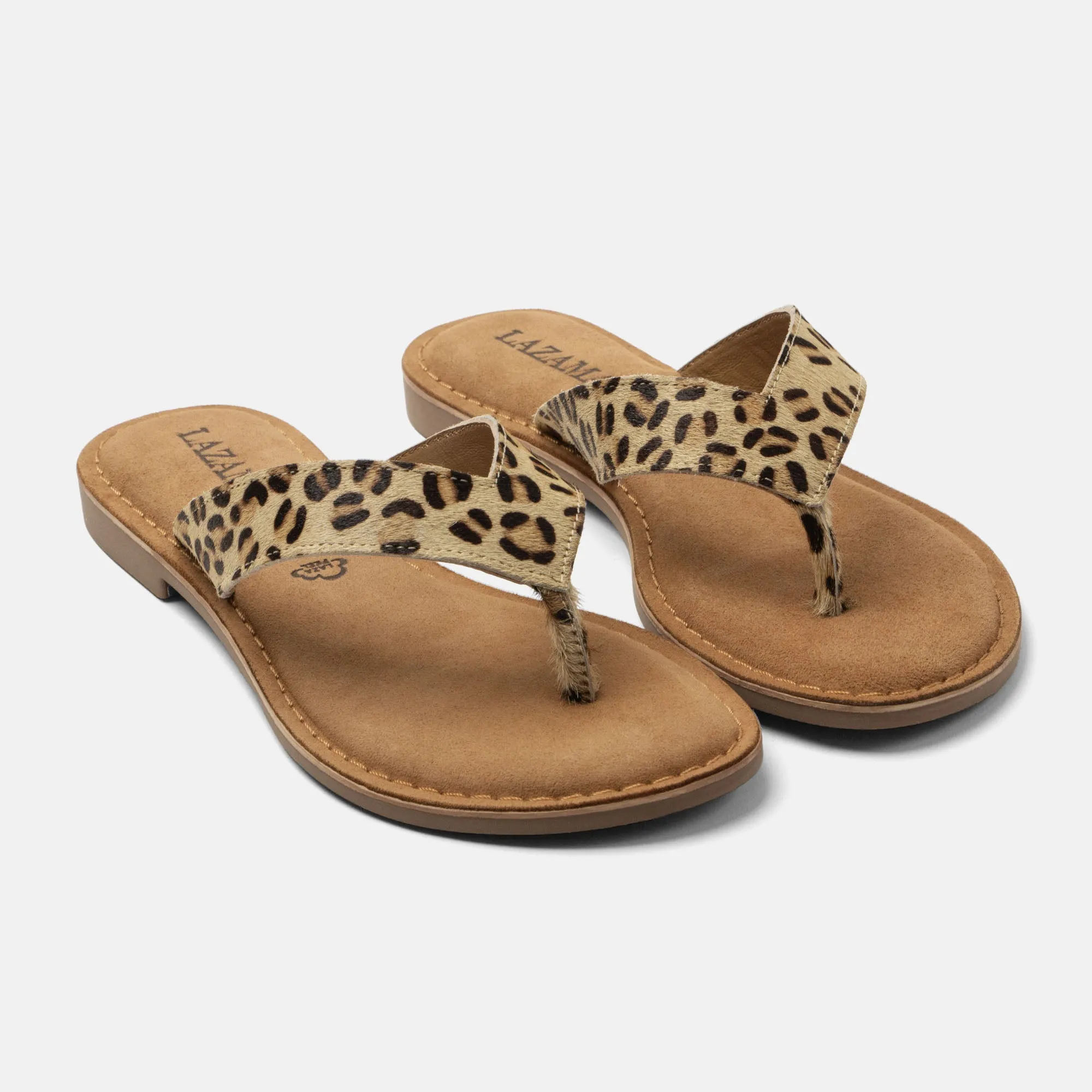 Jule Dames Teenslippers Leopard sold by Lazmani product image thumbnail 2