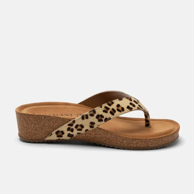 Leia Dames Teenslippers Leopard sold by Lazmani