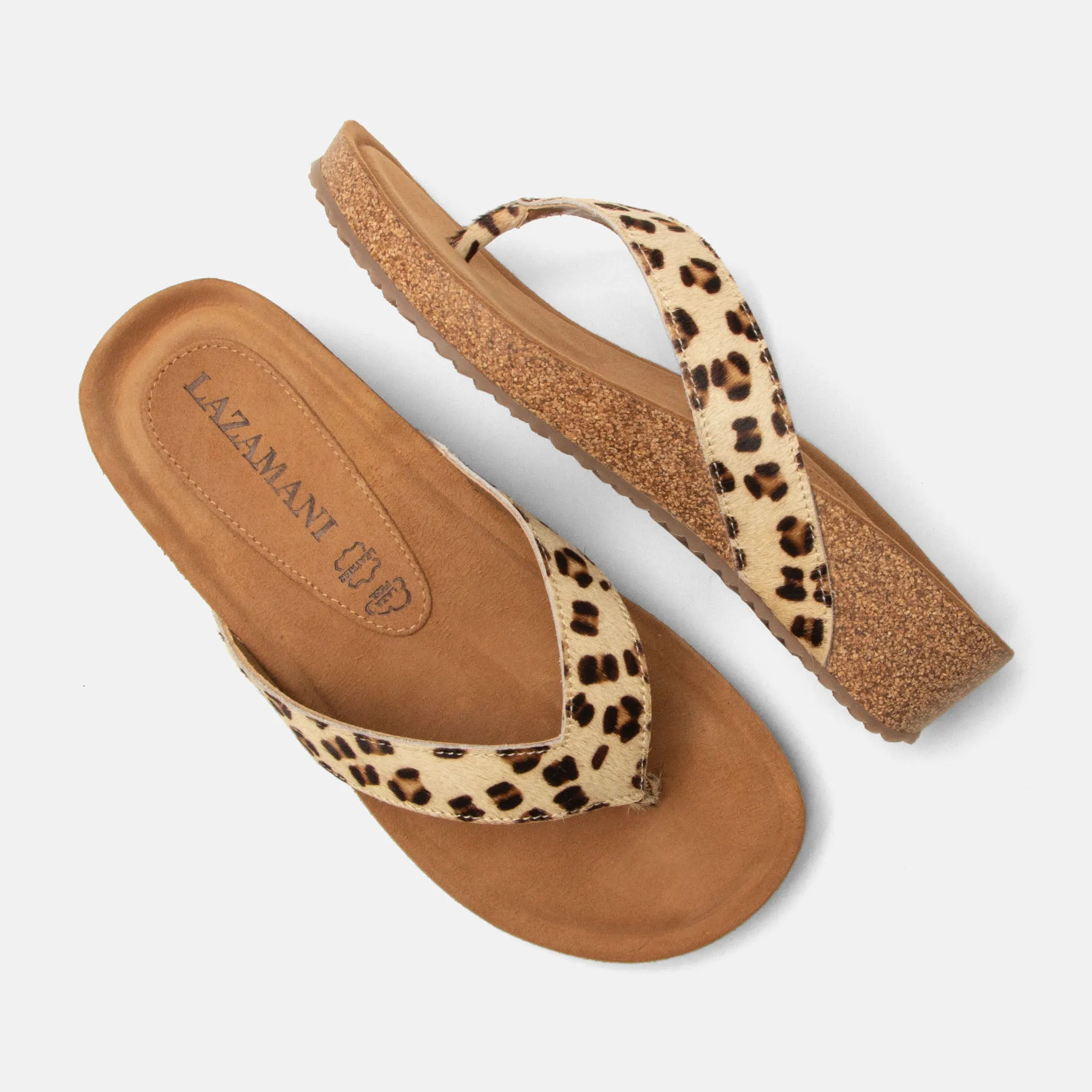 Leia Dames Teenslippers Leopard sold by Lazmani product image thumbnail 3