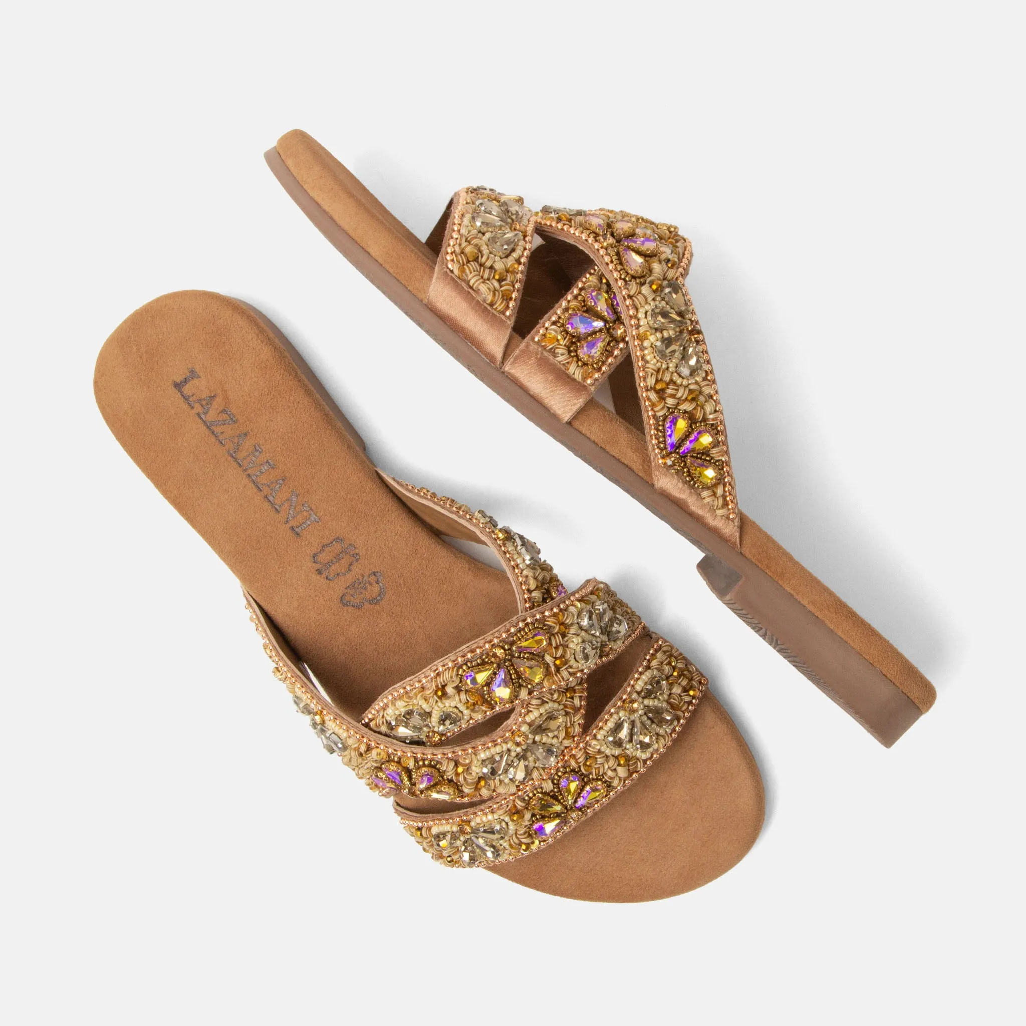 Maud Dames Slippers Beige sold by Lazmani product image thumbnail 3