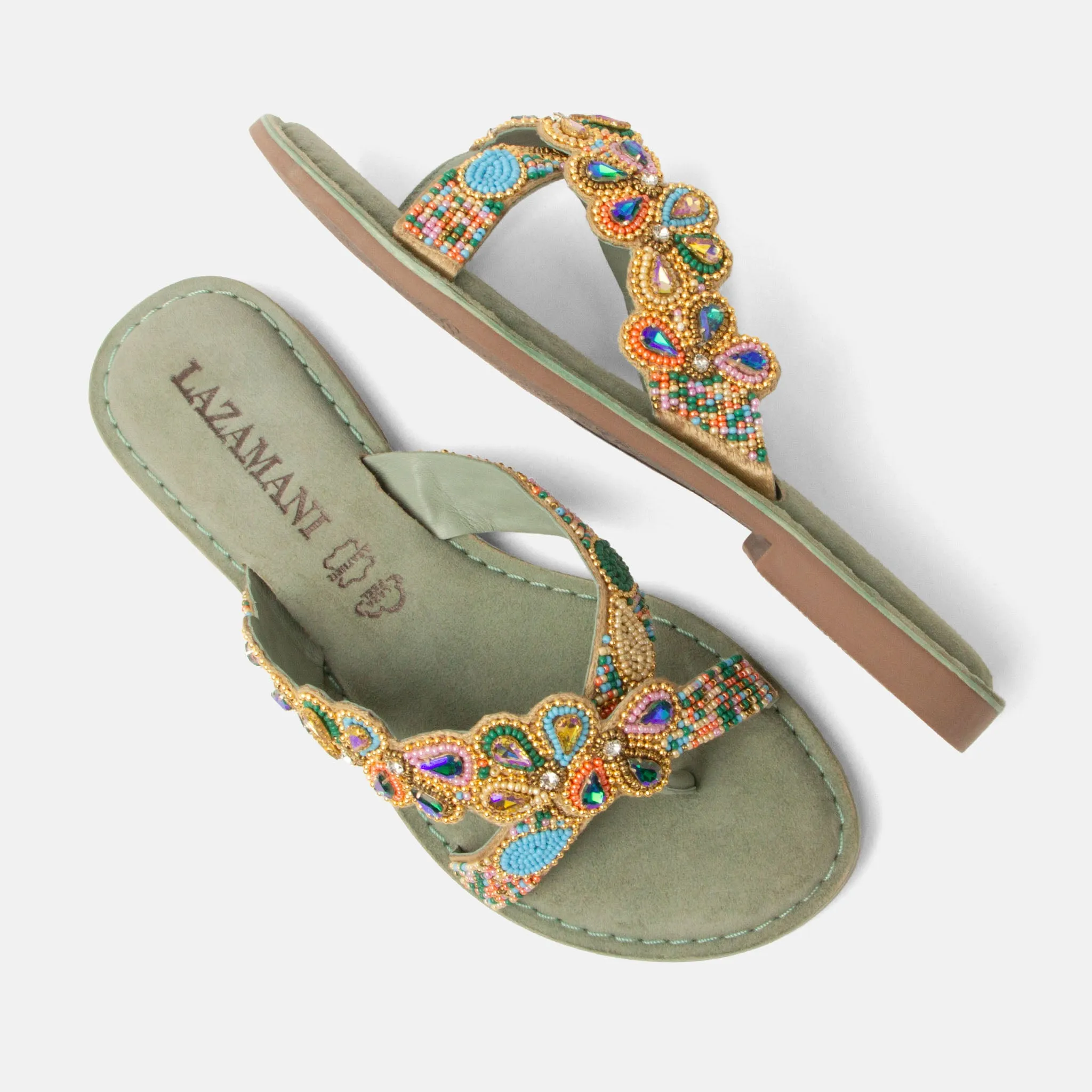 Pena Dames Teenslippers Mint sold by Lazmani product image thumbnail 3