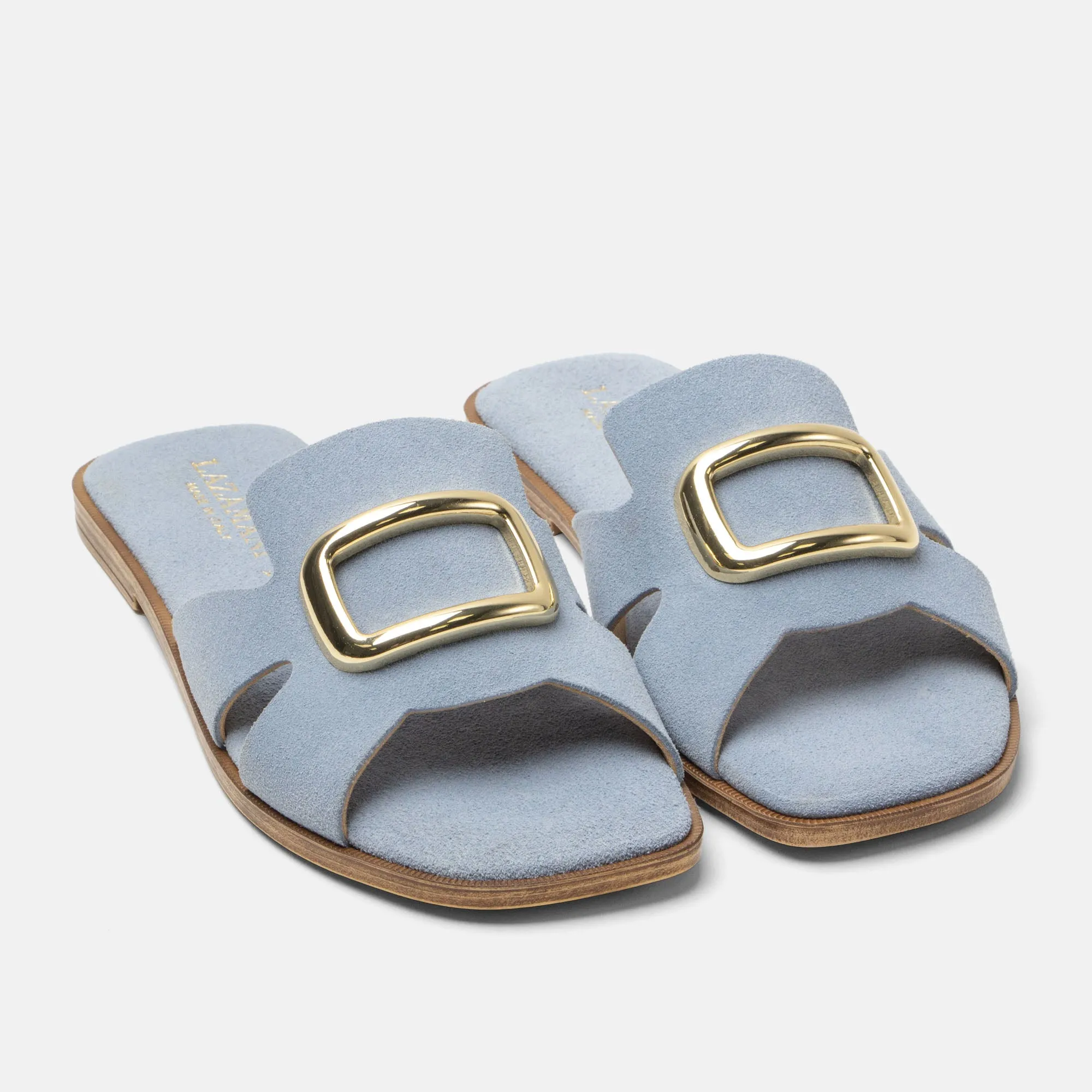 Vito Dames Slippers Suede Blue sold by Lazmani product image thumbnail 2