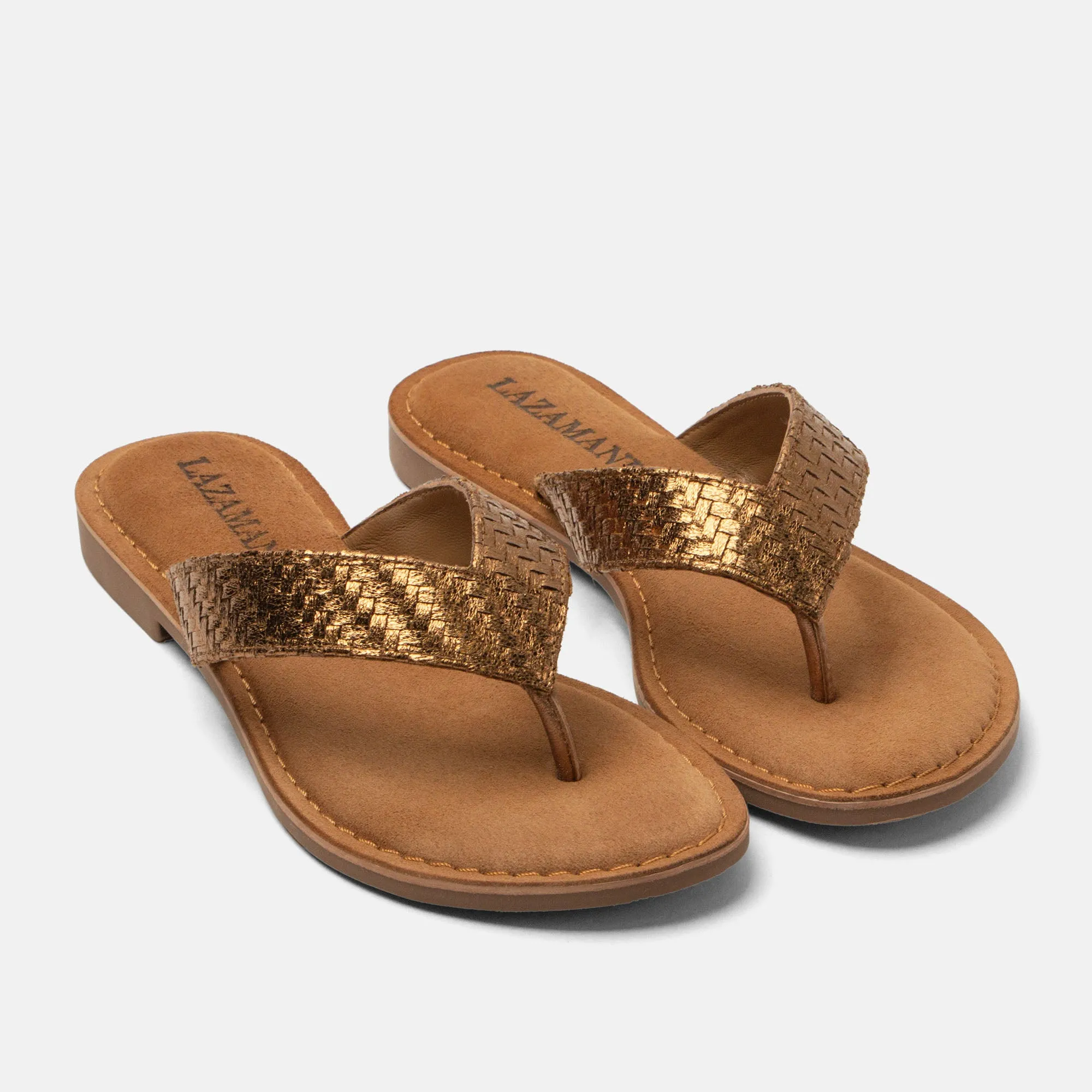 Jule Dames Teenslippers Copper sold by Lazmani product image thumbnail 2