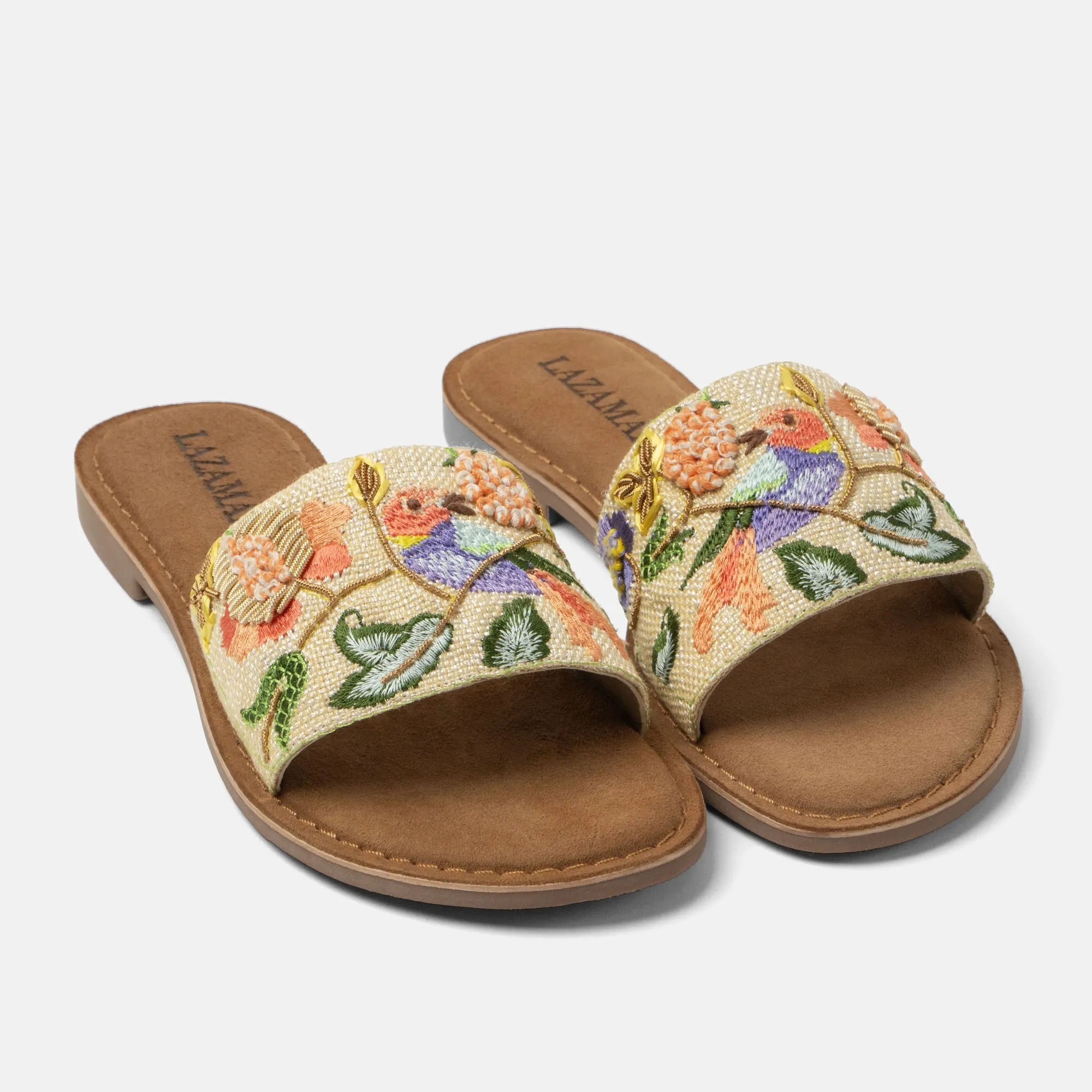 Evi Dames Slippers Multi sold by Lazmani product image thumbnail 2