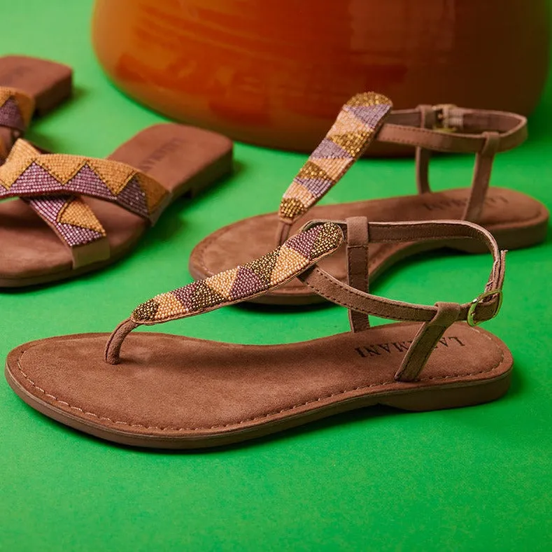 Dames Sandalen 75.815 Taupe sold by Lazmani product image thumbnail 2