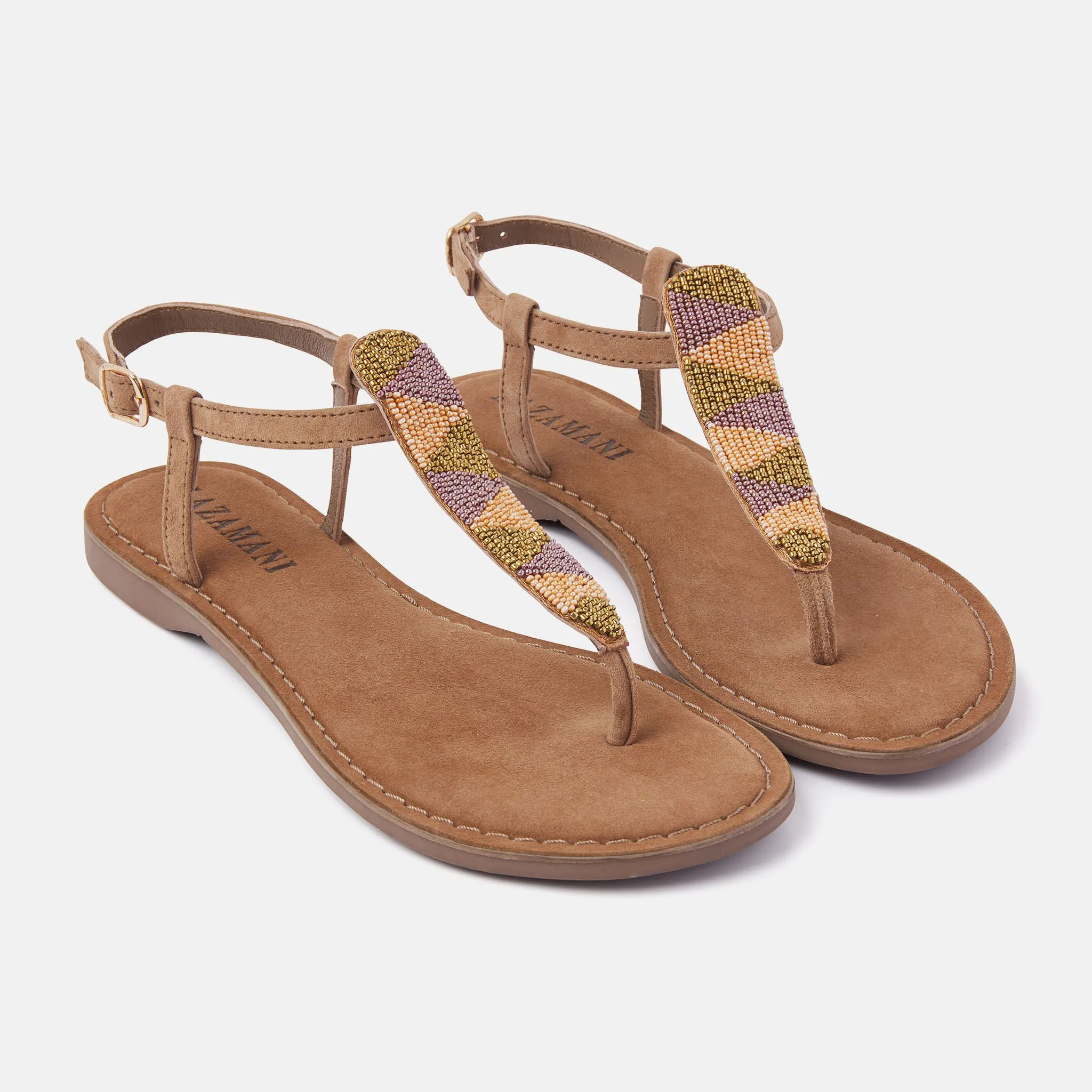 Dames Sandalen 75.815 Taupe sold by Lazmani product image thumbnail 3
