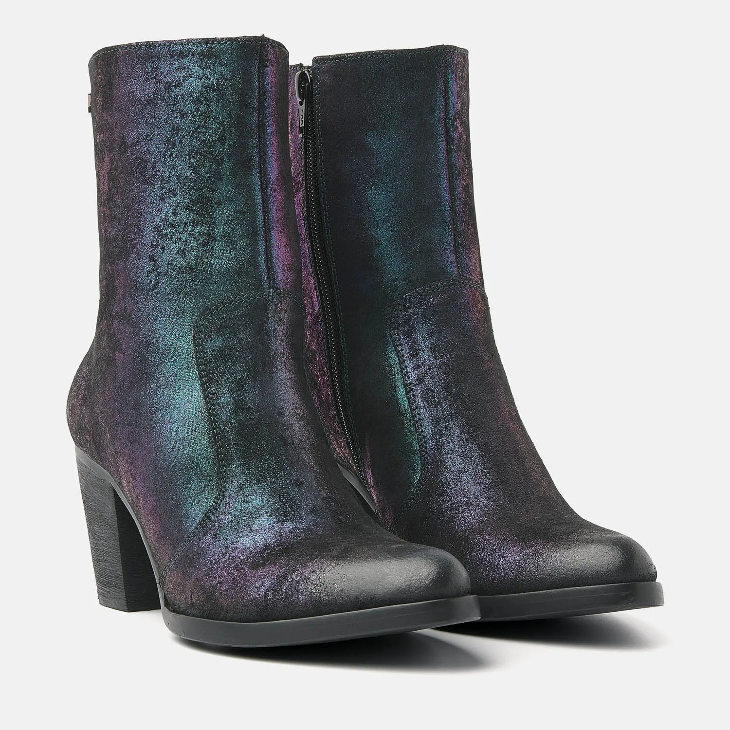 Dames Enkellaarsjes 85.602 Petrol-Disco sold by Lazmani product image thumbnail 2