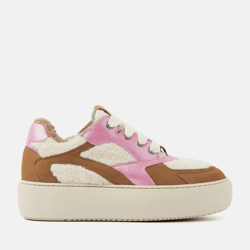 Dames Sneakers 35.141 Beige made by Lazmani