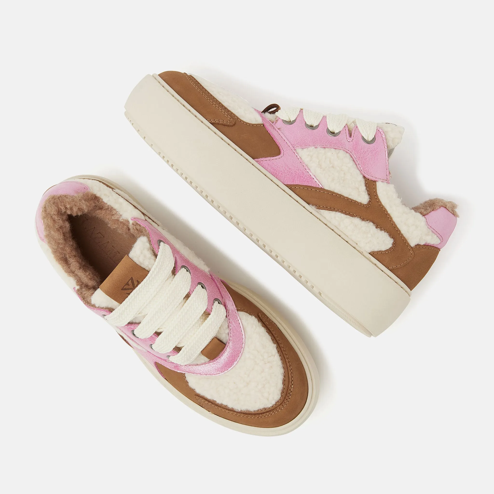 Dames Sneakers 35.141 Beige sold by Lazmani product image thumbnail 4