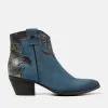 Arletta Dames Enkellaarsjes Suede Jeans sold by Lazmani