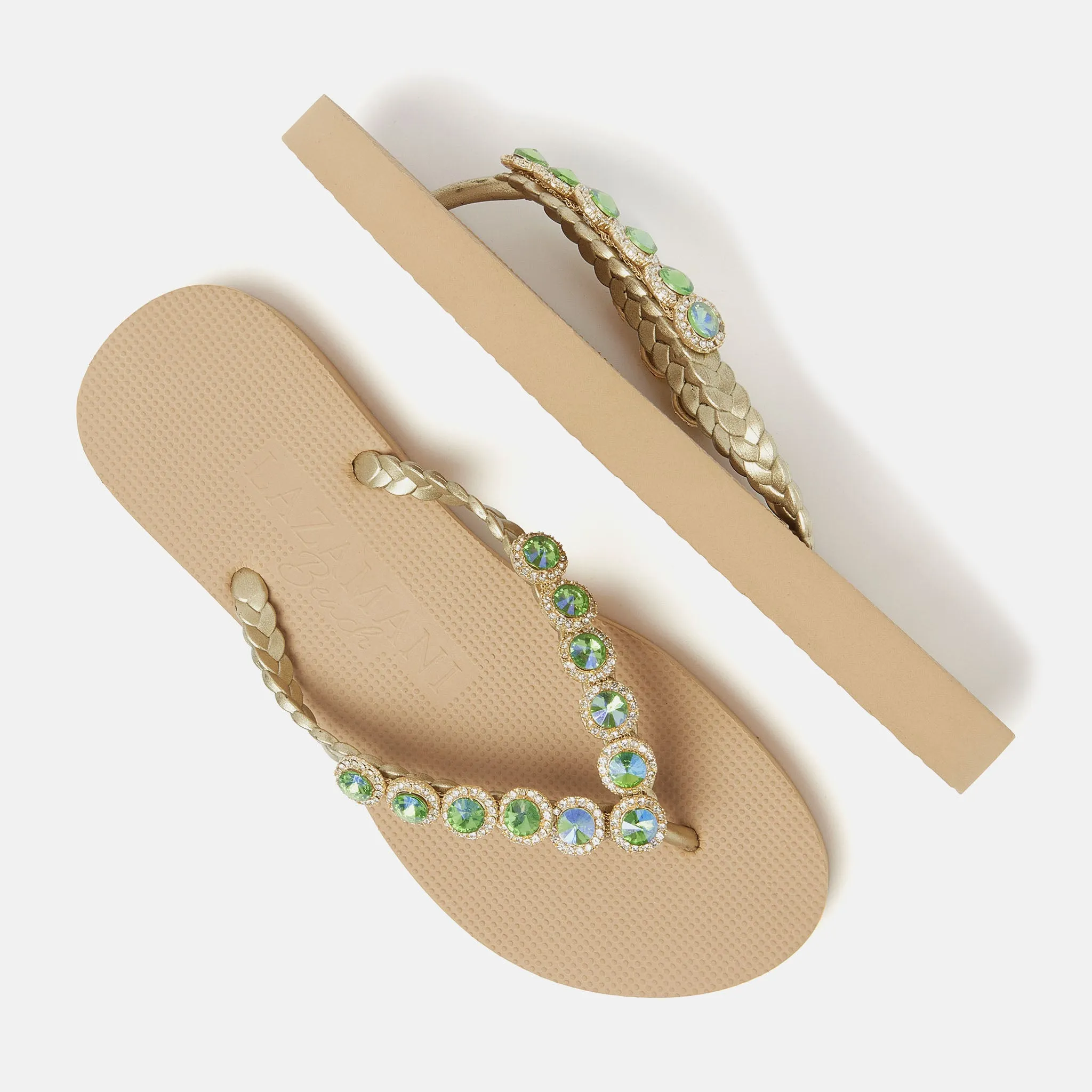 Bora Bora Beach Dames Slippers Beige sold by Lazmani product image thumbnail 3