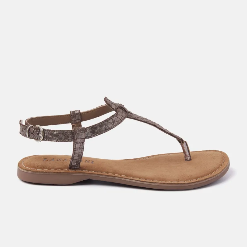 Dames Sandalen 75.615 Pewter sold by Lazmani