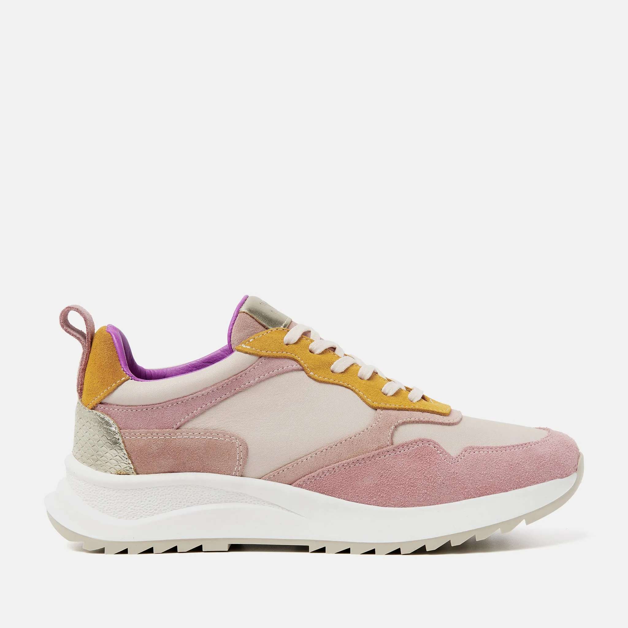 Valencia Leren Dames Sneakers Rose sold by Lazmani