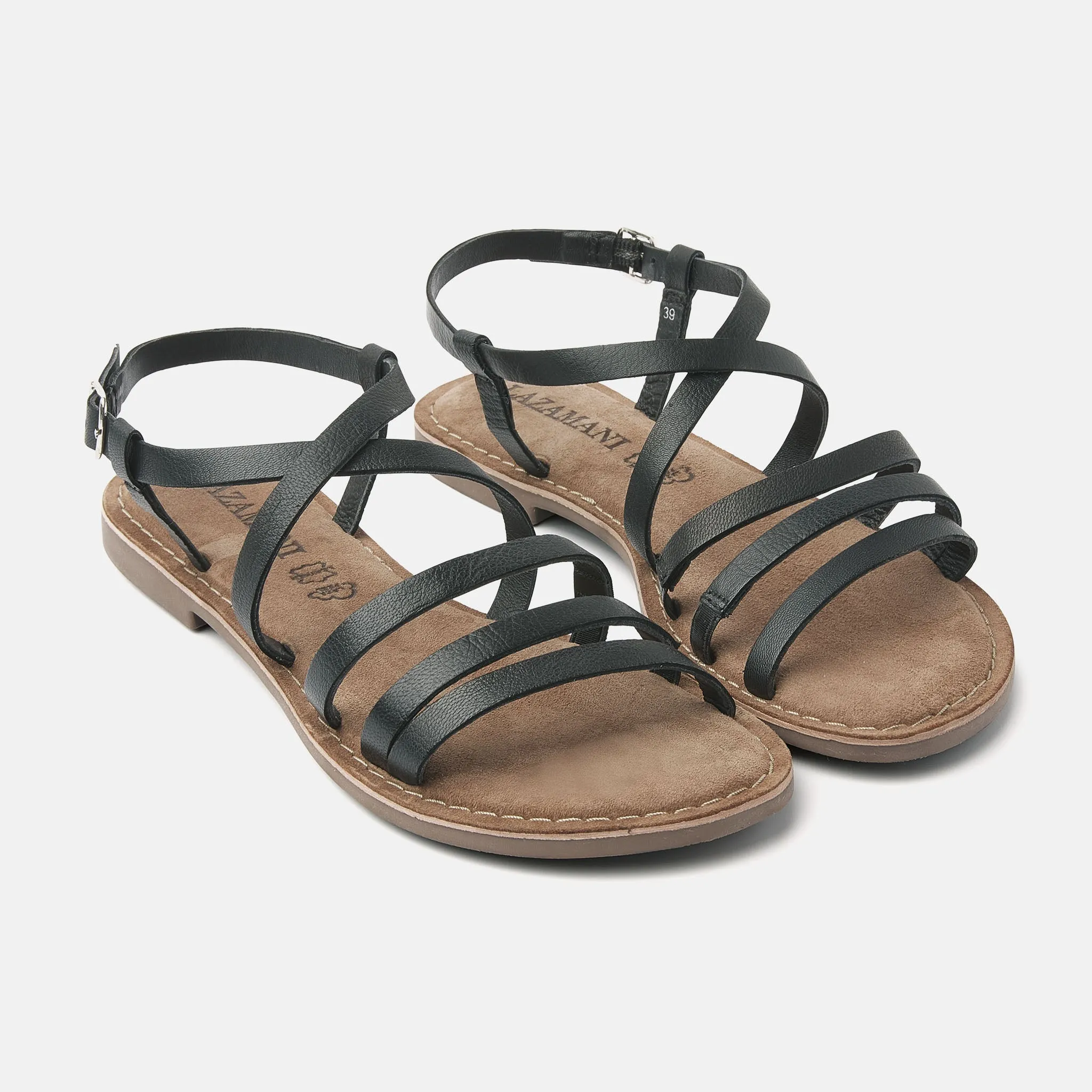 Lucy Leren Dames Sandalen Black sold by Lazmani product image thumbnail 2