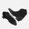 Gigi Dames Enkellaarsjes Suede Black sold by Lazmani