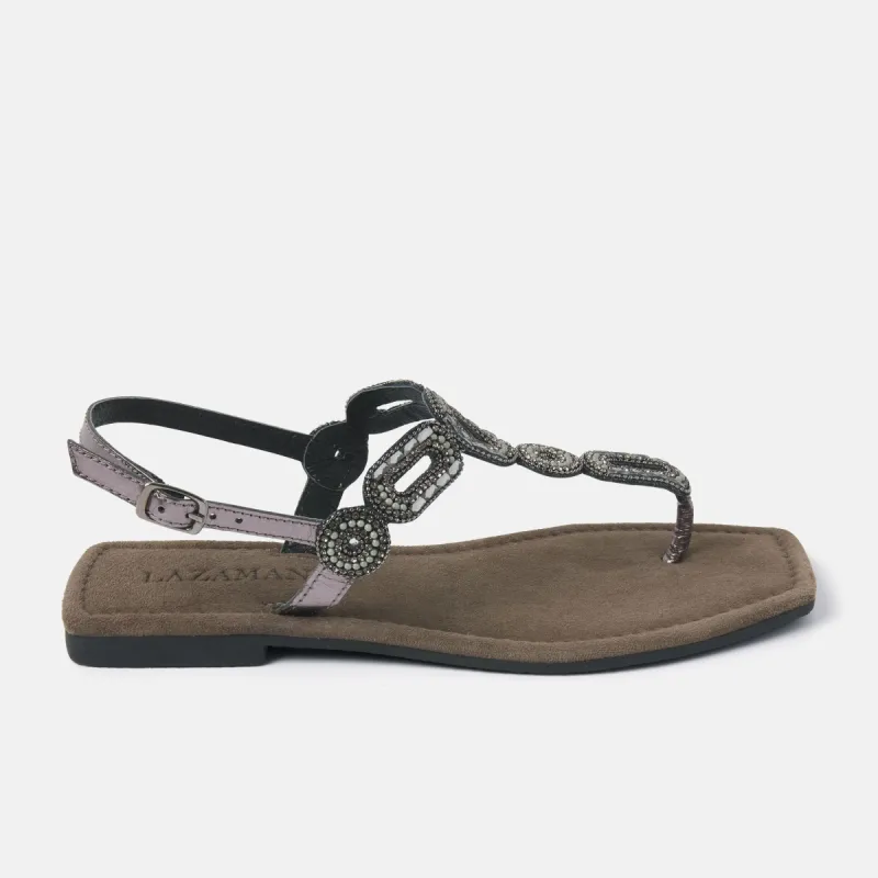 Dames Sandalen 33.540 Pewter sold by Lazmani