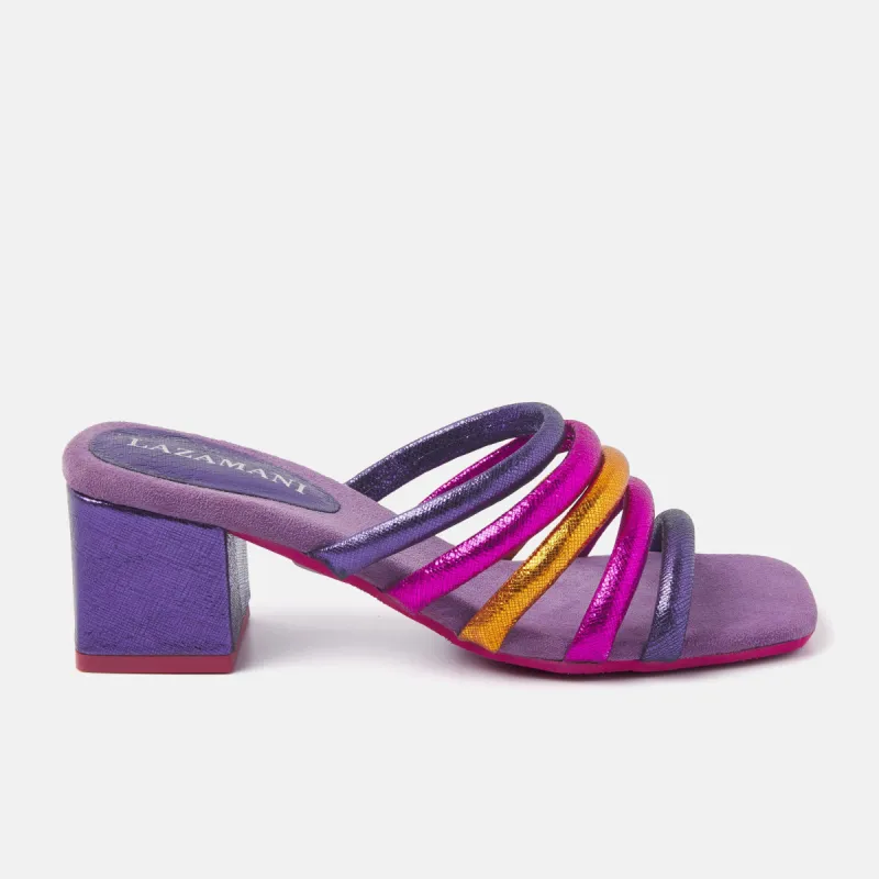Dames Muiltjes 85.562 Purple Multi sold by Lazmani
