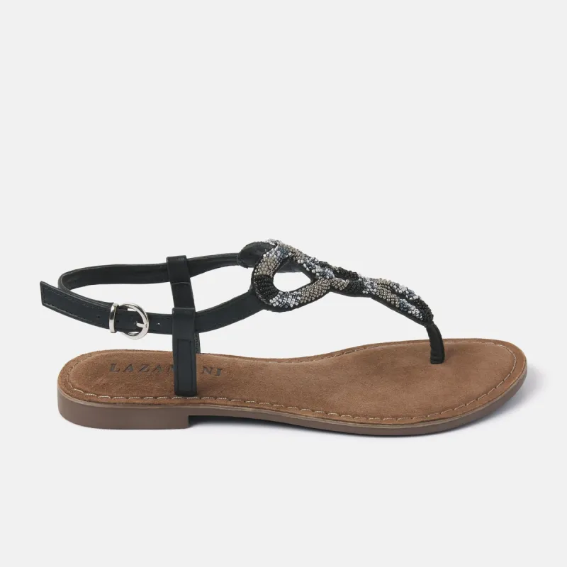 Dames Sandalen 75.352 Black sold by Lazmani