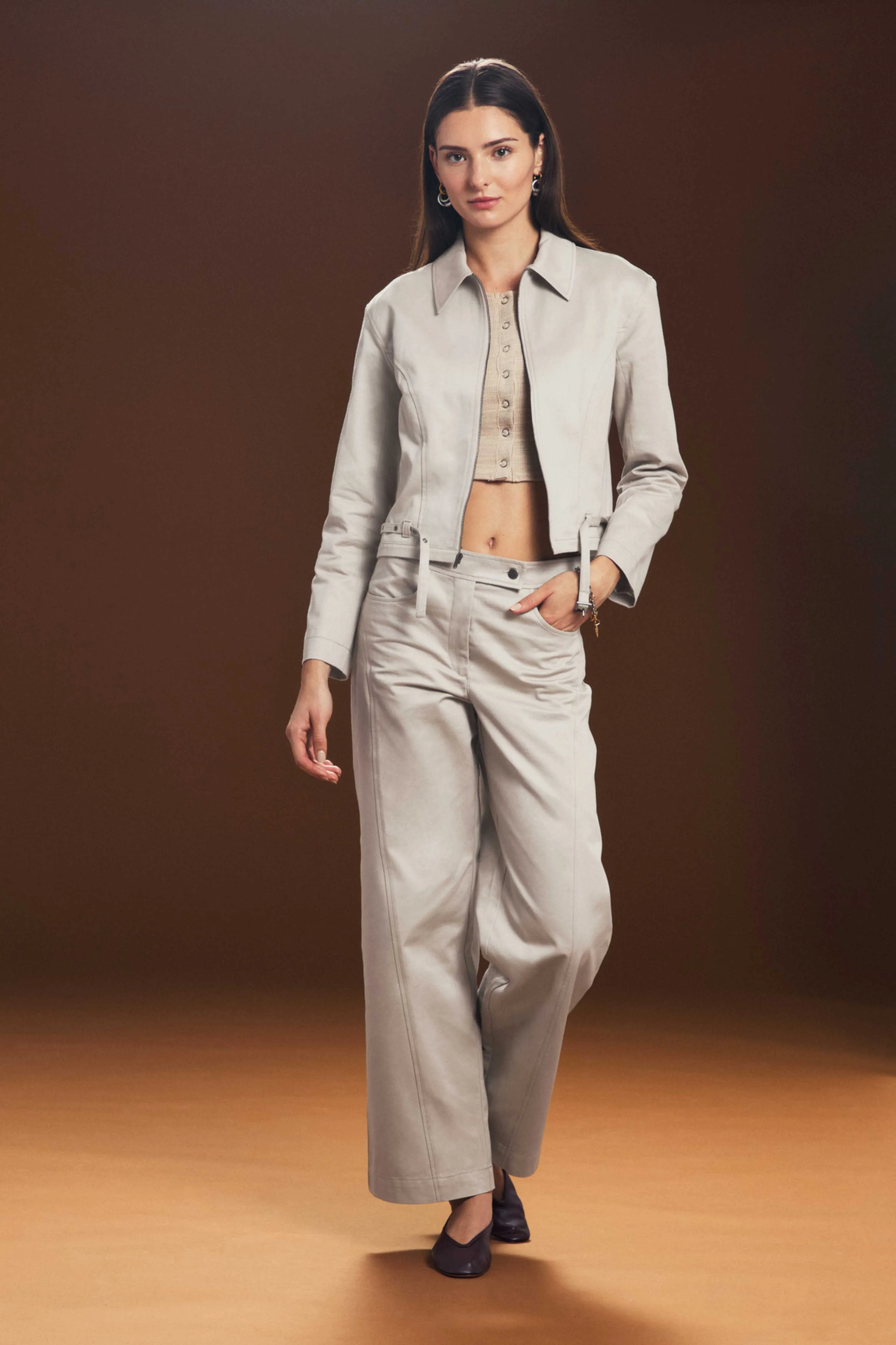 Sloane Set in Khaki sold by Leman Mercer