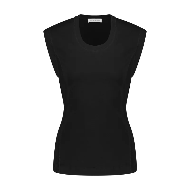 U-Neck Cotton Tank sold by Marina Moscone