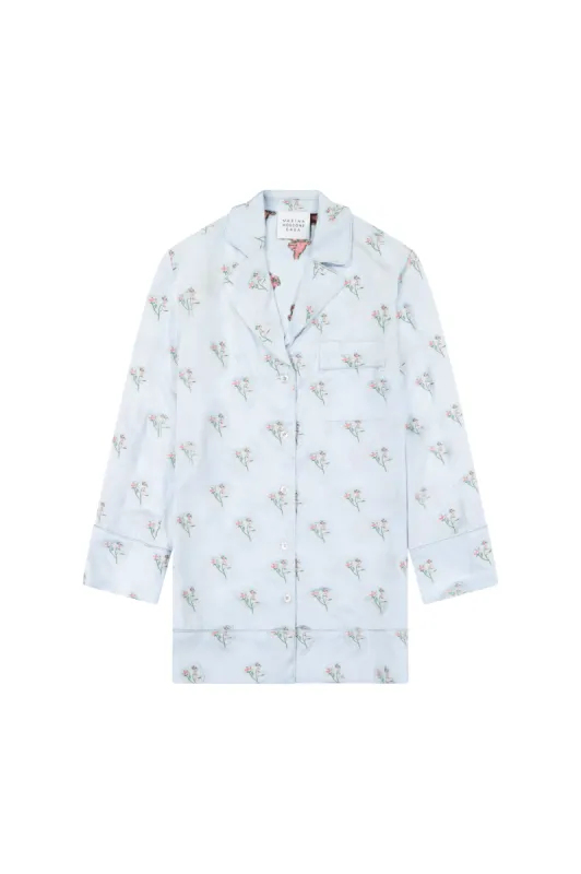 Oversized Fil Coupé Pajama Dress sold by Marina Moscone