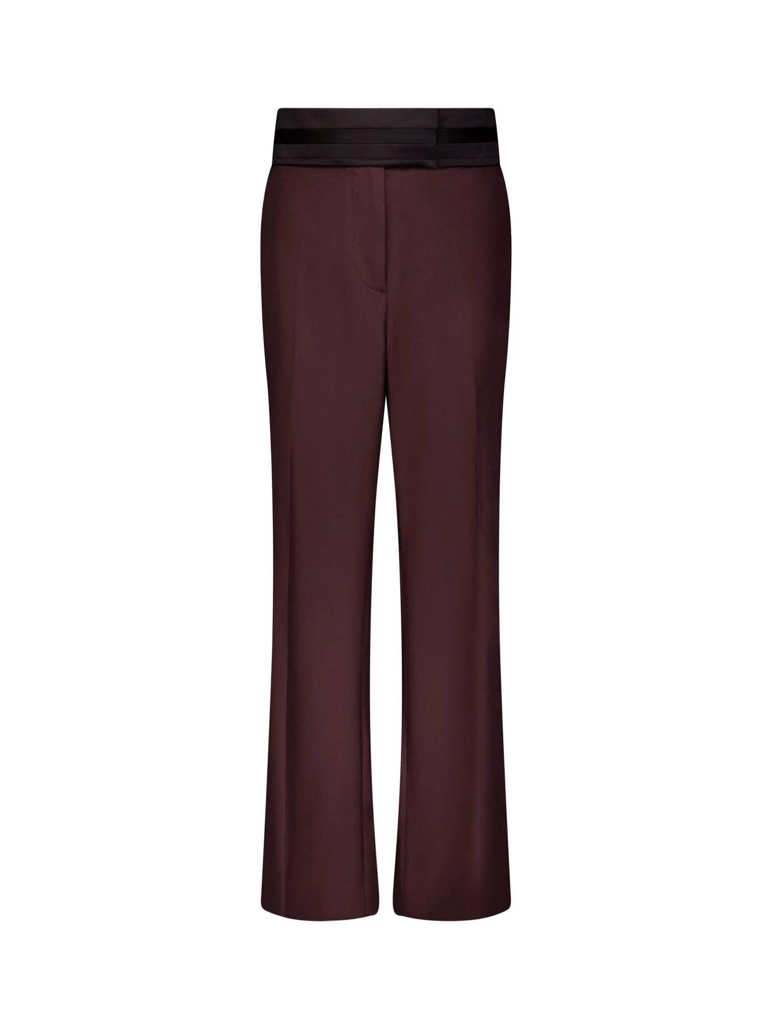 Relaxed Wool Trouser with Raw Edge Detail sold by Marina Moscone