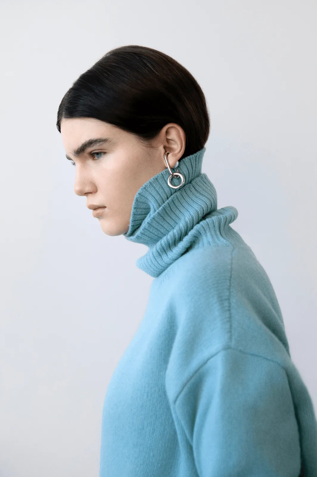 Silver Pearl-Backed Ear Cuffs sold by Marina Moscone product image thumbnail 2