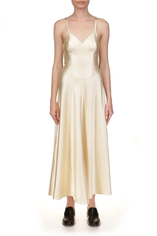 Satin Swing Dress sold by Marina Moscone