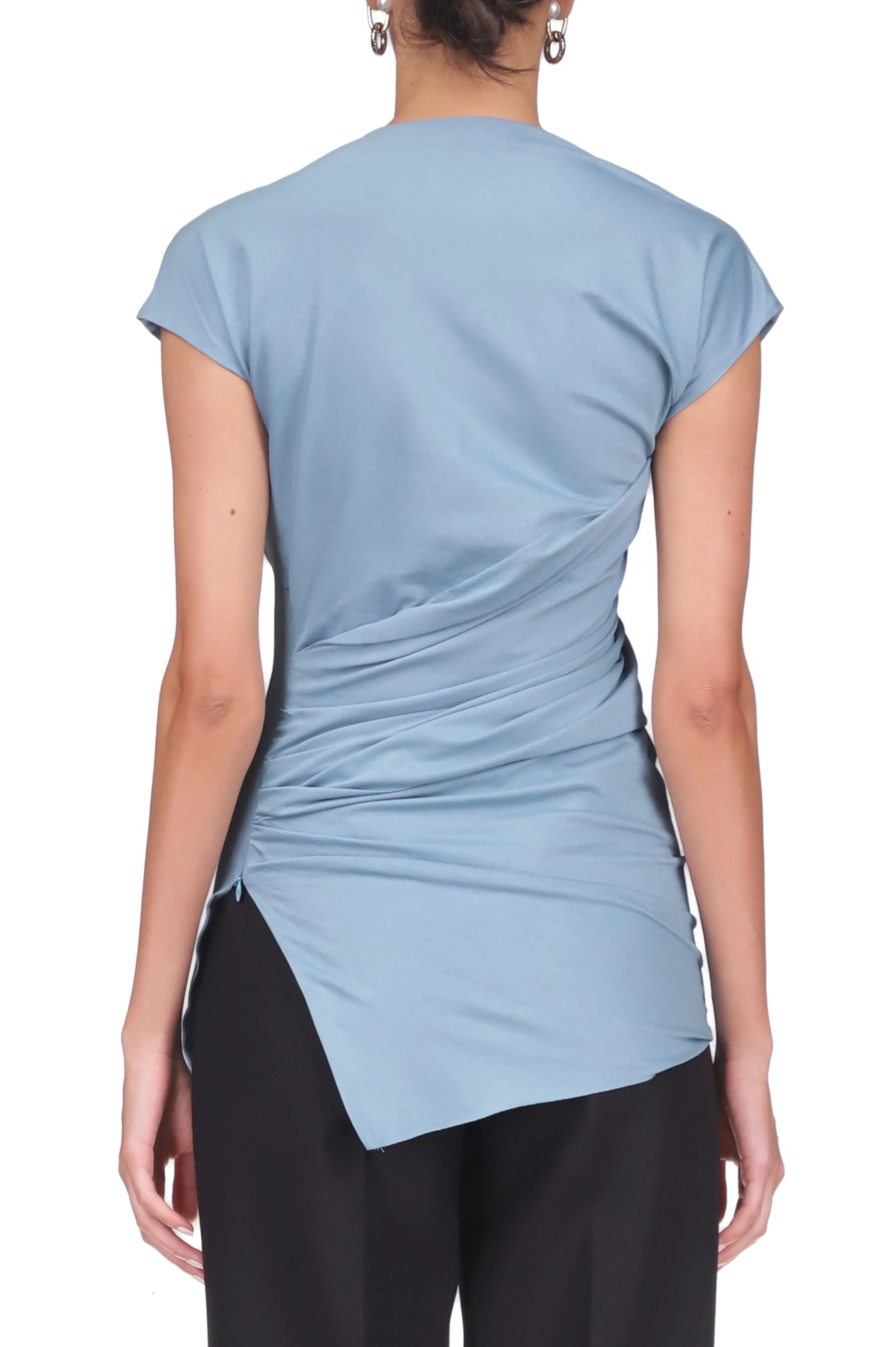 Bias Jersey Top sold by Marina Moscone product image thumbnail 3