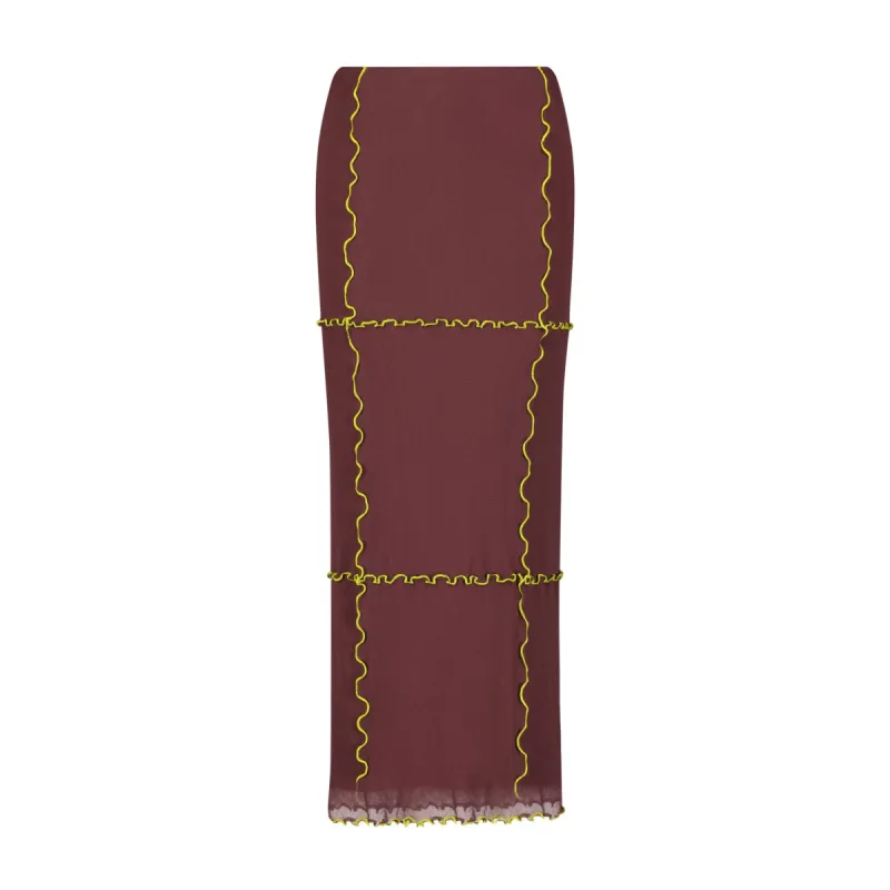 Foldover Mesh Tubino sold by Marina Moscone