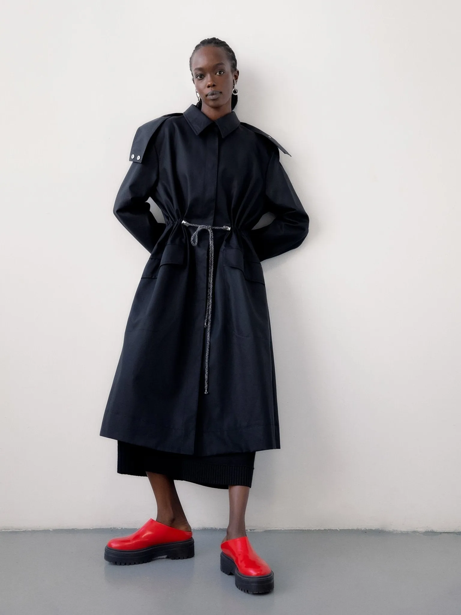 Cotton Canvas Windbreaker sold by Marina Moscone product image thumbnail 3