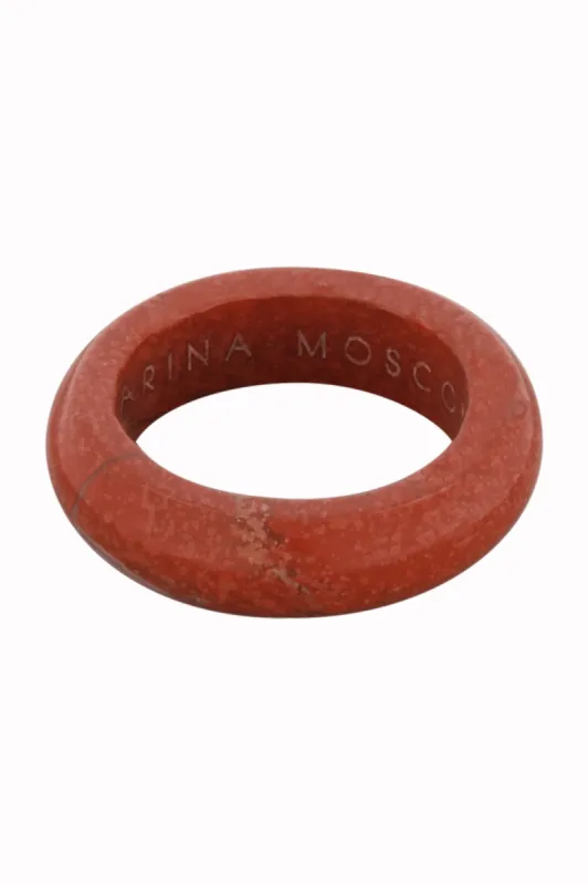 Red Jasper Stone Ring sold by Marina Moscone
