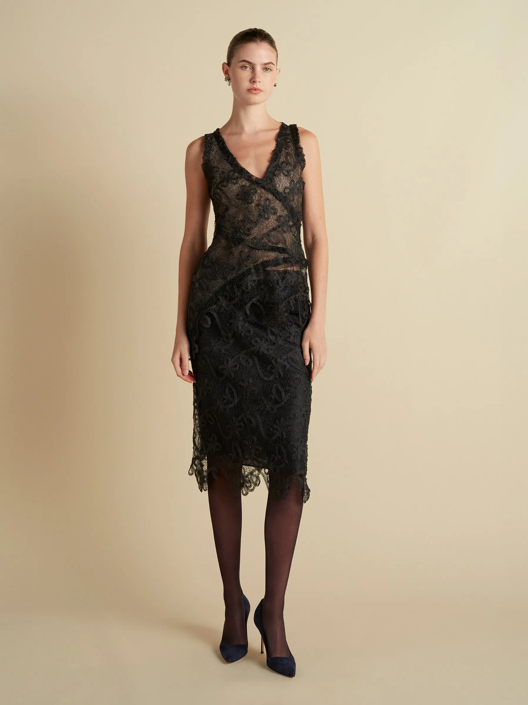 Lace Patchwork Top sold by Marina Moscone product image thumbnail 2