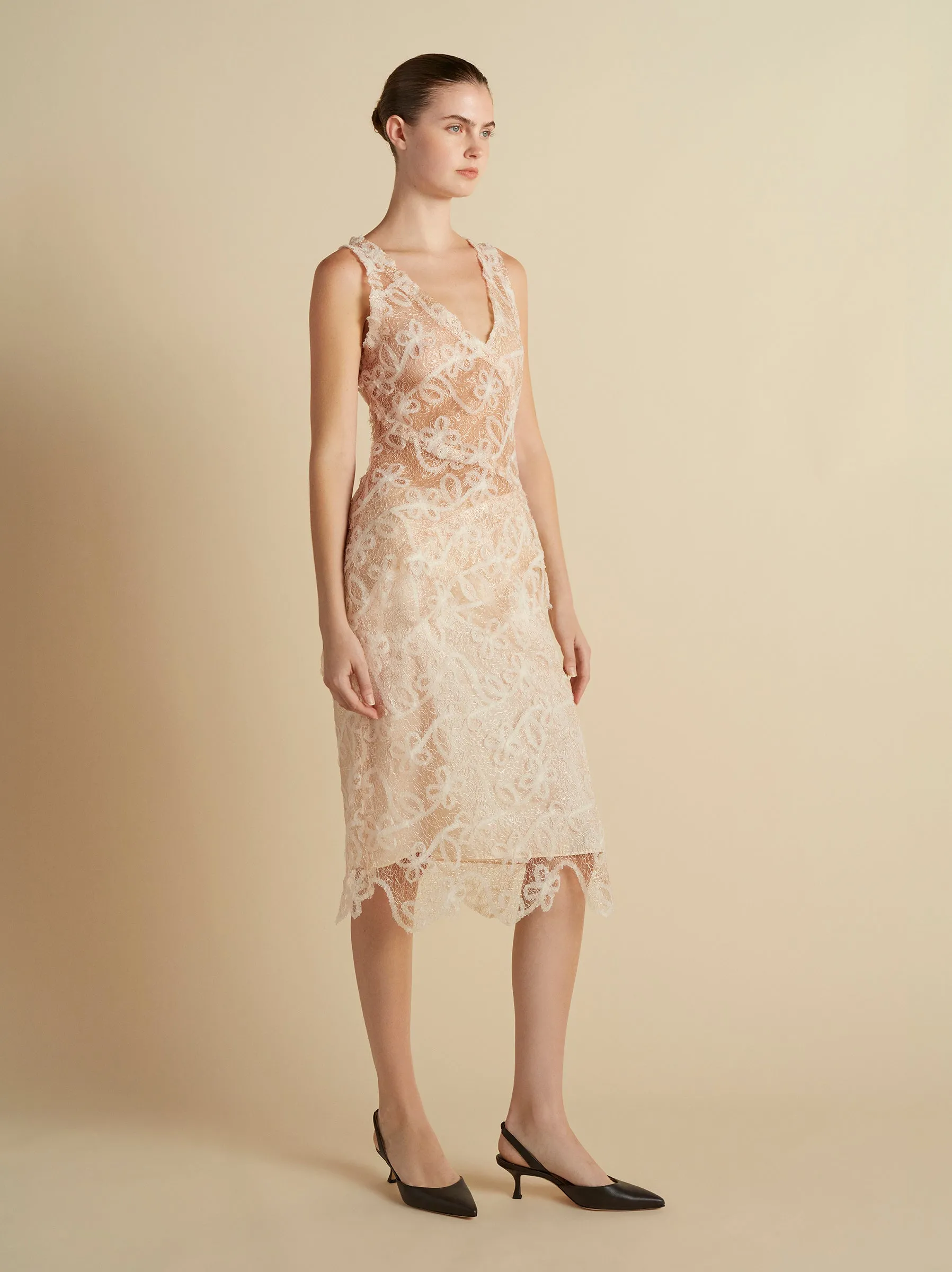 Lace Patchwork Top sold by Marina Moscone product image thumbnail 3