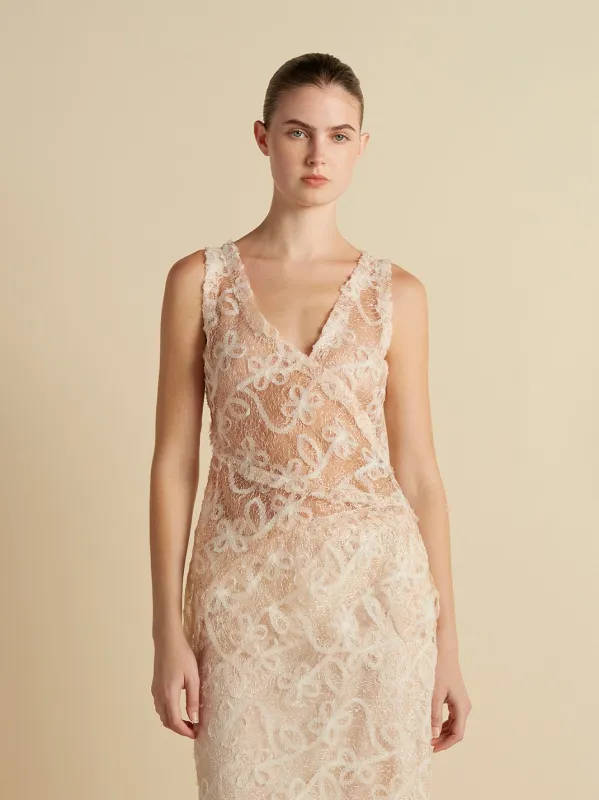 Lace Patchwork Top sold by Marina Moscone