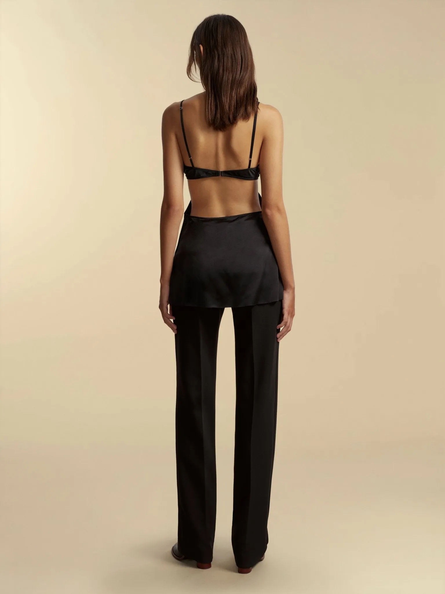 Open Back Silk Camisole sold by Marina Moscone product image thumbnail 2
