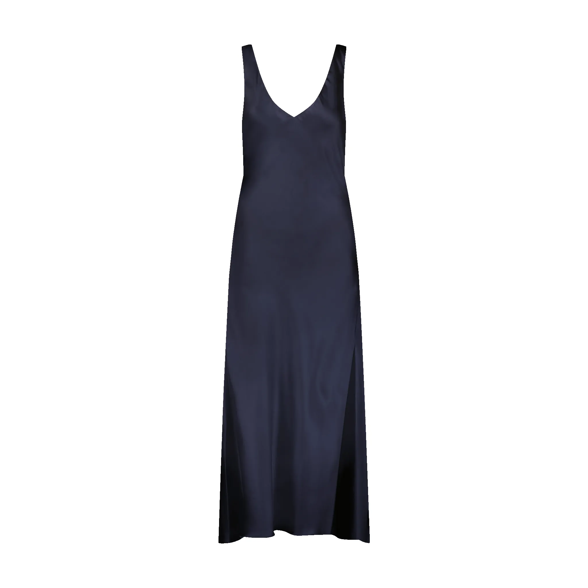Satin Bias Slipdress with Cowl Back sold by Marina Moscone product image thumbnail 4