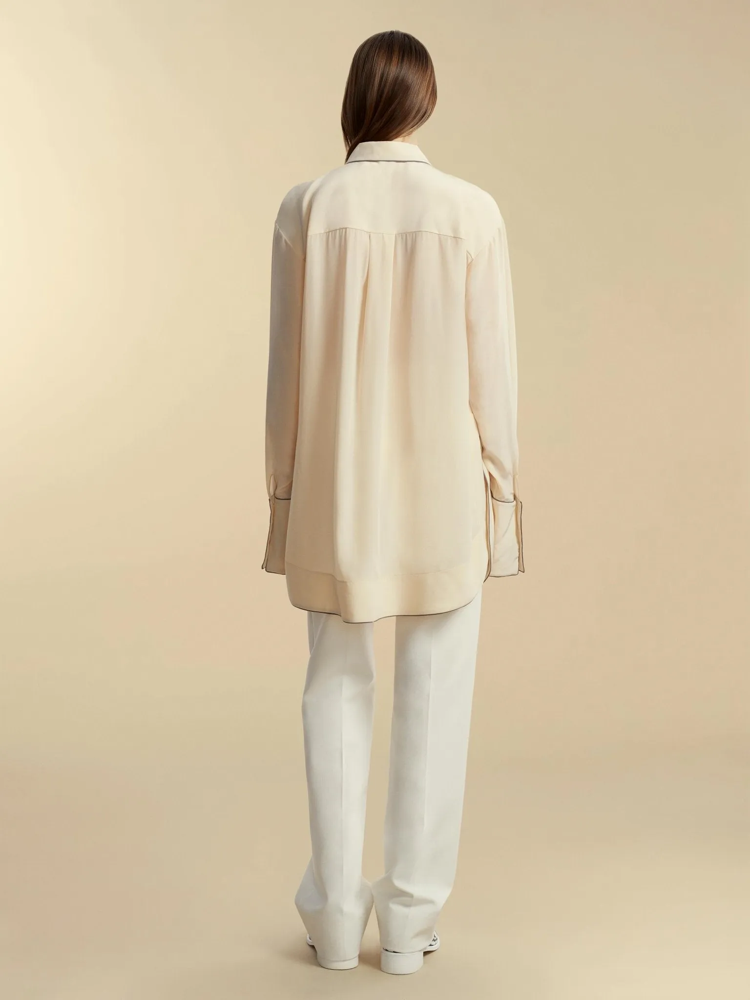 Alex Shirt with Piping sold by Marina Moscone product image thumbnail 2