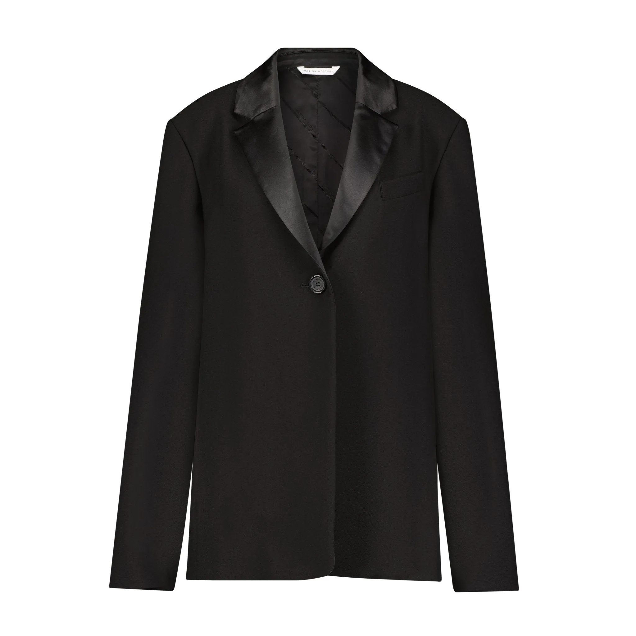 Tailored Boyfriend Blazer with Cape Sleeve sold by Marina Moscone product image thumbnail 5