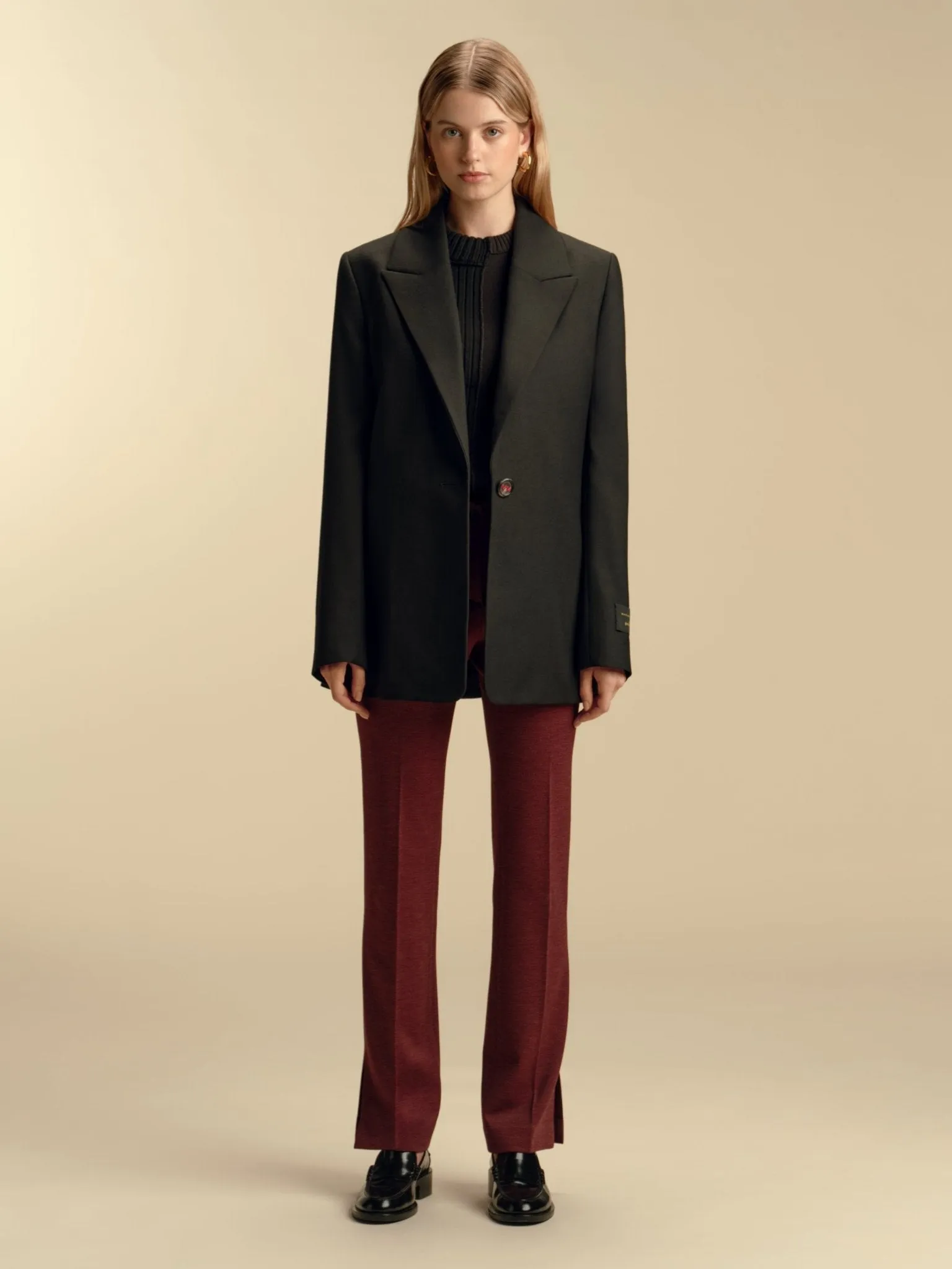 Jersey Mouline Lounge Pant sold by Marina Moscone product image thumbnail 3