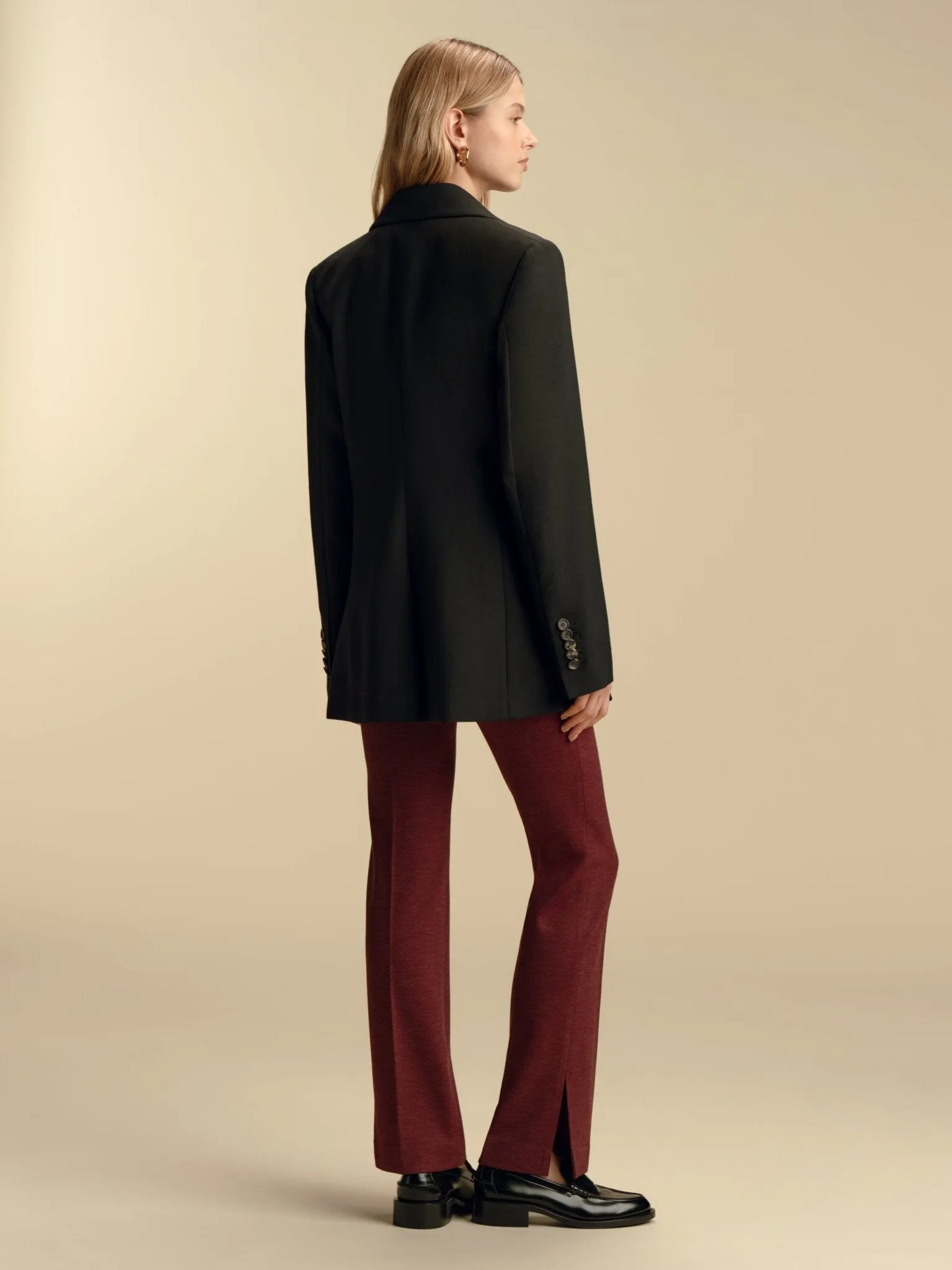 Jersey Mouline Lounge Pant sold by Marina Moscone product image thumbnail 4