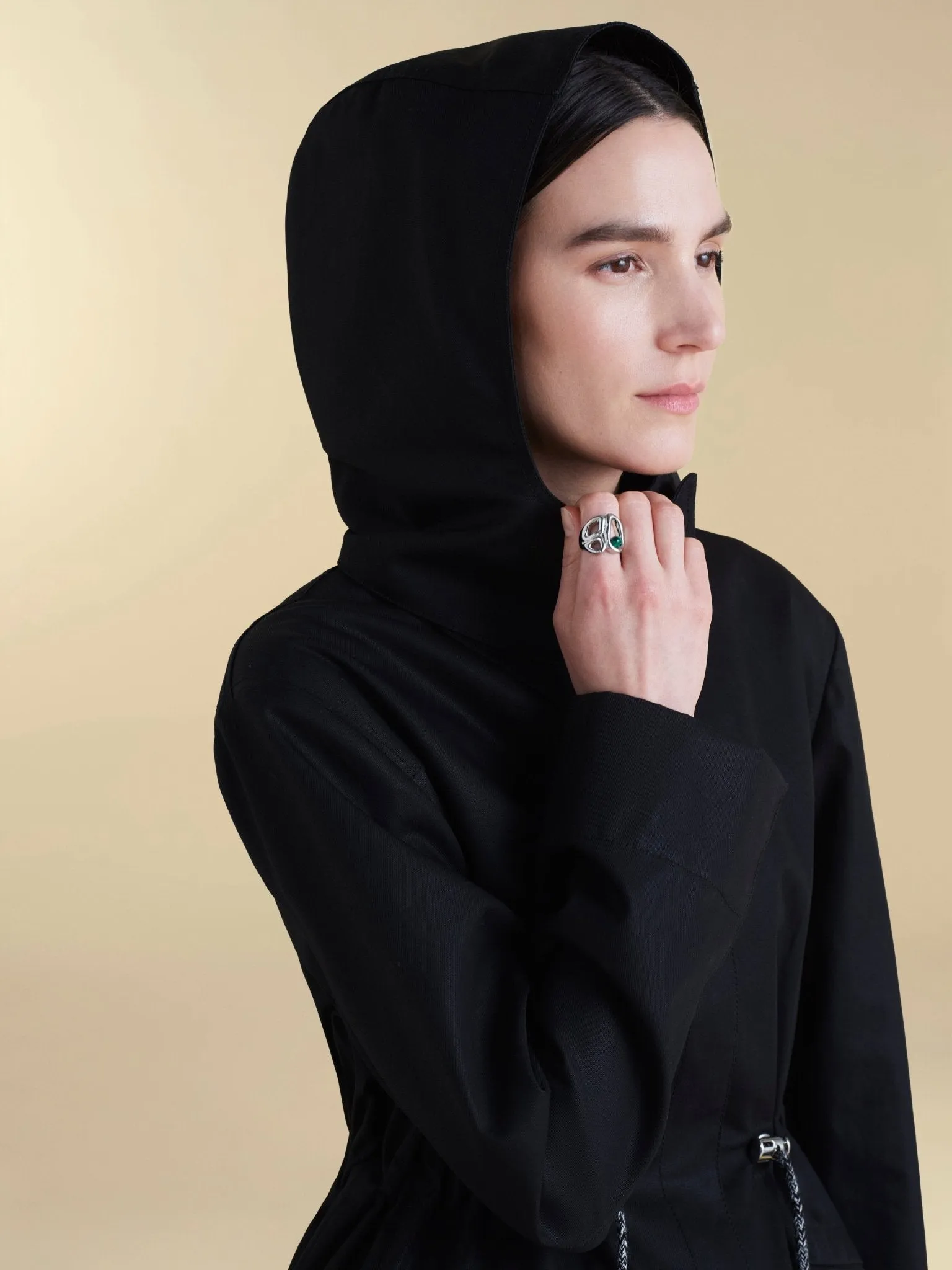 Cotton Canvas Windbreaker sold by Marina Moscone product image thumbnail 3