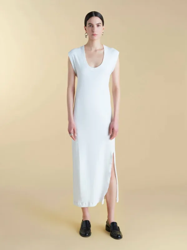 U-Neck Cotton T-Shirt Dress sold by Marina Moscone