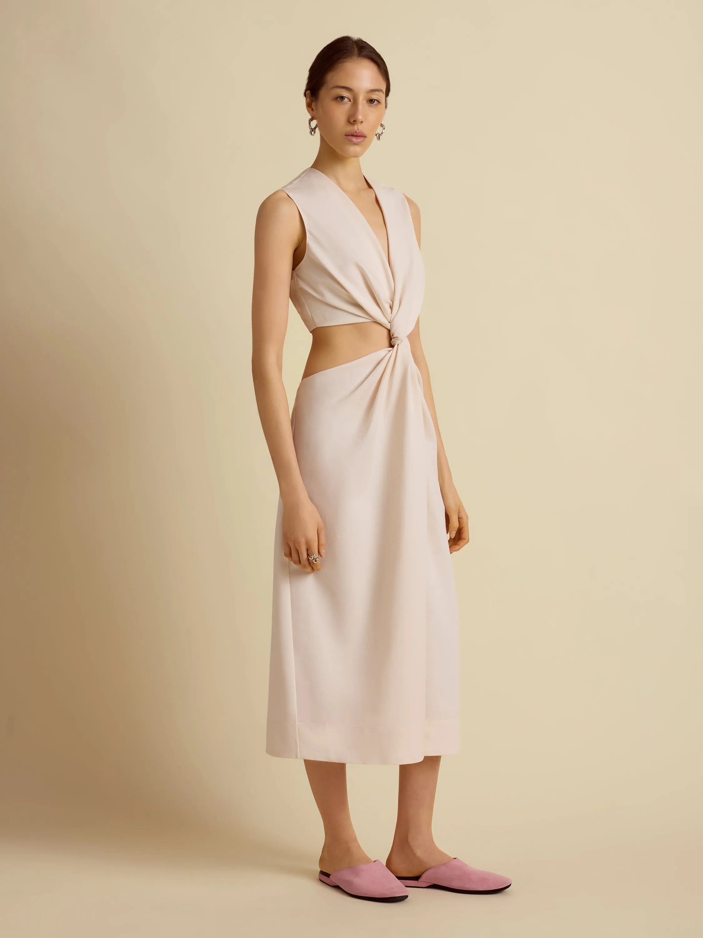 Cotton Twist Dress sold by Marina Moscone product image thumbnail 2